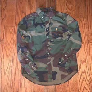 Camo Ralph Lauren Button Up